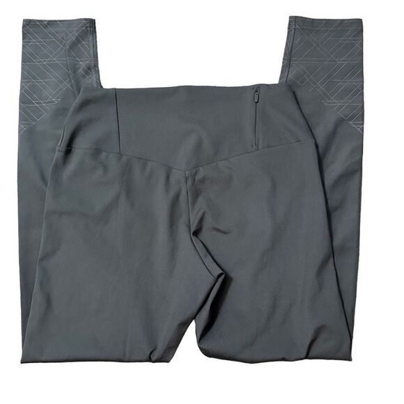 Gymshark Womens Size M  Gray Leggings Workout Athletic Zipper - Picture 5 of 5